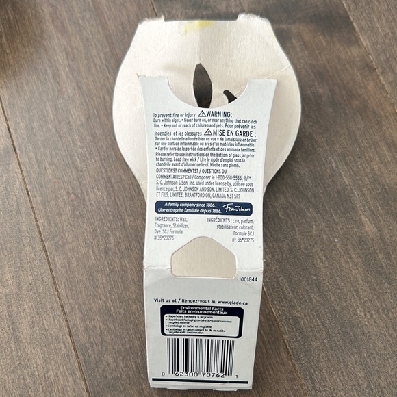 GLADE 2-in-1 Candle Air Freshener, Clean Linen/Sunny Days, 3.4 Ounce, Set of Two - Picture 7 of 8